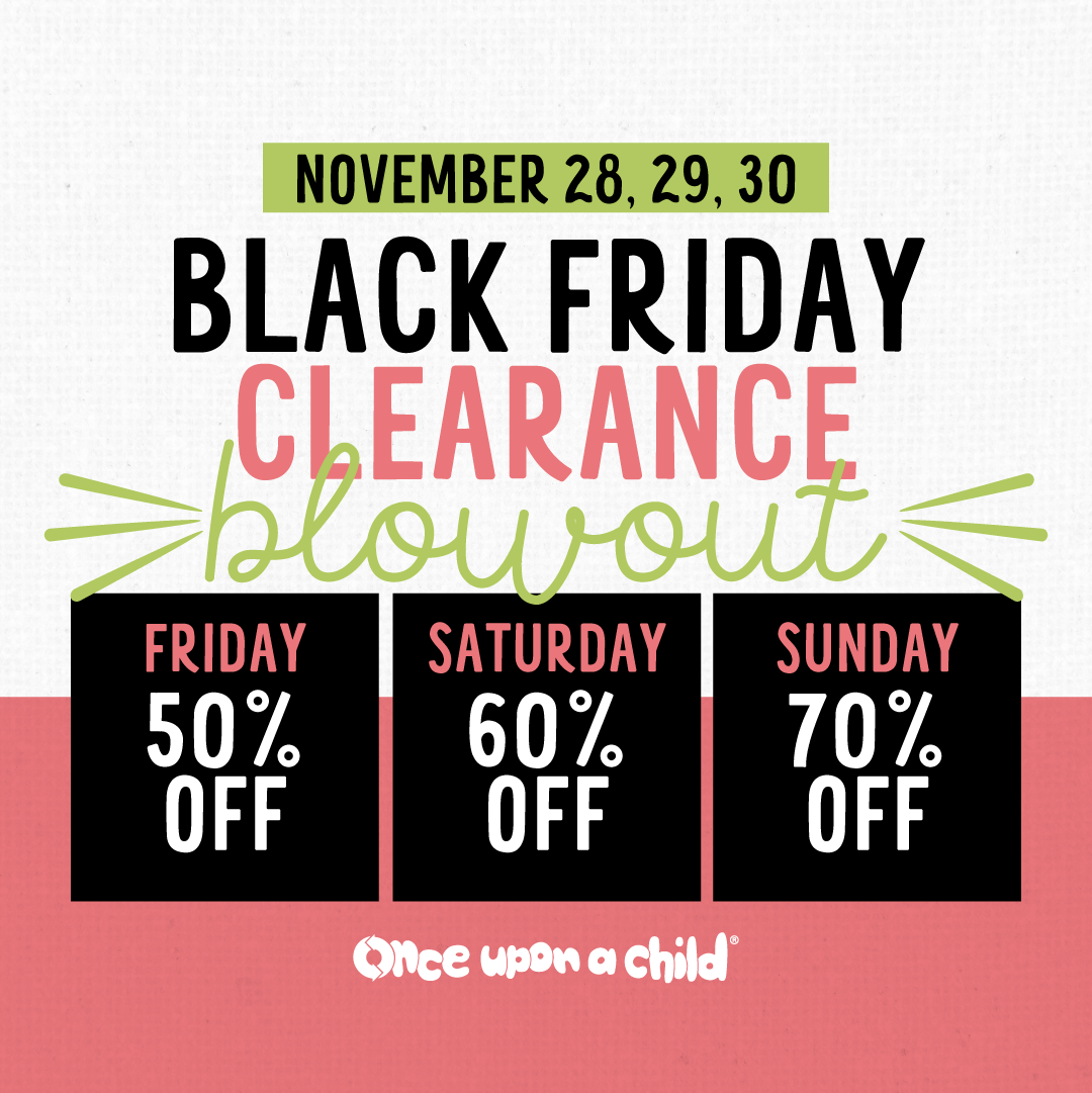 Black Friday Clearance Blowout